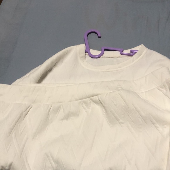 Men's white long-sleeved T-shirt - Picture 11 of 12